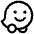 Waze Logo Icon from Ultimate Regular Set