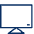 Television Screen 2 Icon from Cyber Line Set | Free Download as SVG Vector and Transparent PNG | Streamline icons