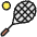 Tennis Racquet icon - Free transparent PNG, SVG. No sign up needed.