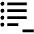 List Remove Subtract Icon from Nova Line Set
