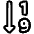 Ascending Number Order Icon from Plump Line Set | Free Download as SVG Vector and Transparent PNG | Streamline icons