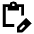 Assignment Edit Fill Icon from Sharp Fill - Material Pro Set