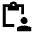 Assignment Ind Fill Icon from Sharp Fill - Material Pro Set