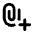 Attach File Add Icon from Rounded Line - Material Pro Set