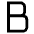 Bold Text Icon from Sharp Line Set