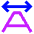 Character Scaling Icon from Sharp Neon Set