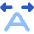 Character Scaling Icon from Core Flat Set