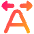 Character Scaling Icon from Plump Gradient Set