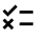Checklist Alt Icon from Sharp Line - Material Pro Set