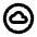 Cloud Circle Icon from Rounded Line - Material Pro Set