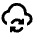 Cloud Sync Icon from Rounded Line - Material Pro Set