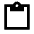 Content Paste Icon from Sharp Line - Material Pro Set