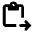 Content Paste Go Icon from Rounded Line - Material Pro Set