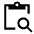 Content Paste Search Fill Icon from Sharp Fill - Material Symbols Set