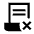 Contract Delete Fill Icon from Sharp Fill - Material Symbols Set