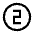 Counter 2 Icon from Sharp Line - Material Symbols Set