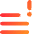 Data Alert Icon from Core Gradient Set