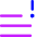 Data Alert Icon from Core Neon Set