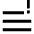Data Alert Icon from Sharp Solid Set