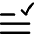 Data Check Icon from Flex Line Set