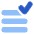 Data Check Icon from Plump Flat Set
