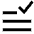 Data Check Icon from Sharp Line Set