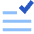 Data Check Icon from Sharp Flat Set