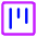 Database View Kanban Icon from Core Neon Set