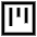 Database View Kanban Icon from Sharp Line Set