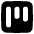 Database View Kanban Icon from Plump Solid Set