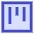 Database View Kanban Icon from Sharp Duo Set