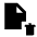 Delete File Fill Icon from Sharp Fill - Material Pro Set