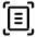 Document Scanner Icon from Rounded Line - Material Symbols Set