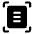 Document Scanner Fill Icon from Rounded Fill - Material Symbols Set