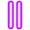 Double Pipe Icon from Plump Neon Set