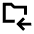 Drive File Move Alt Icon from Sharp Line - Material Pro Set