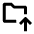 Drive Folder Upload Icon from Outlined Line - Material Pro Set