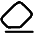 Eraser Icon from Plump Line Set