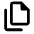 File Copy Icon from Rounded Line - Material Pro Set