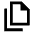 File Copy Icon from Sharp Line - Material Pro Set