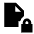 File Lock Fill Icon from Sharp Fill - Material Pro Set