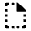 File New Icon from Outlined Line - Material Pro Set