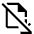 File Save Off Icon from Outlined Line - Material Symbols Set