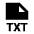 File Txt Fill Icon from Sharp Fill - Material Pro Set