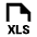 File Xls Icon from Sharp Line - Material Pro Set