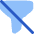 Filter Off Disable Icon from Plump Flat Set
