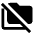 Folder Copy Off Fill Icon from Outlined Fill - Material Pro Set