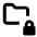 Folder Lock Icon from Rounded Line - Material Pro Set