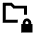 Folder Lock Icon from Sharp Line - Material Pro Set