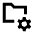 Folder Managed Icon from Sharp Line - Material Pro Set